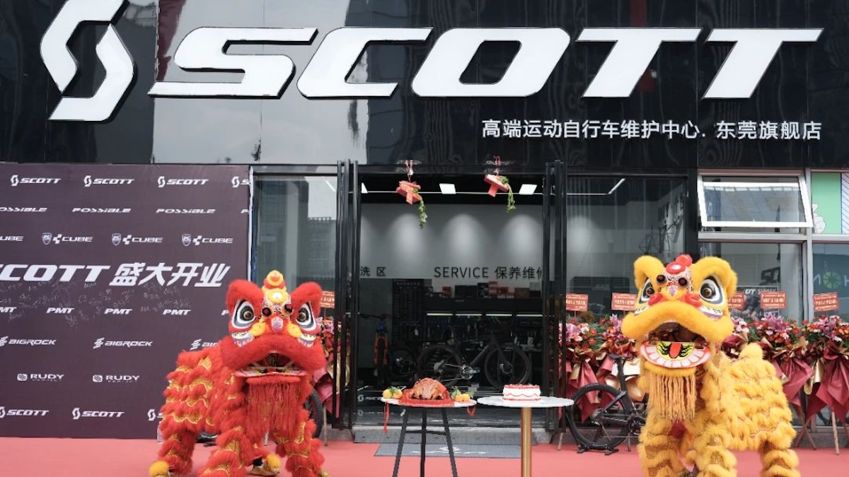 欢迎光临SCOTT东莞旗舰店盛大开业